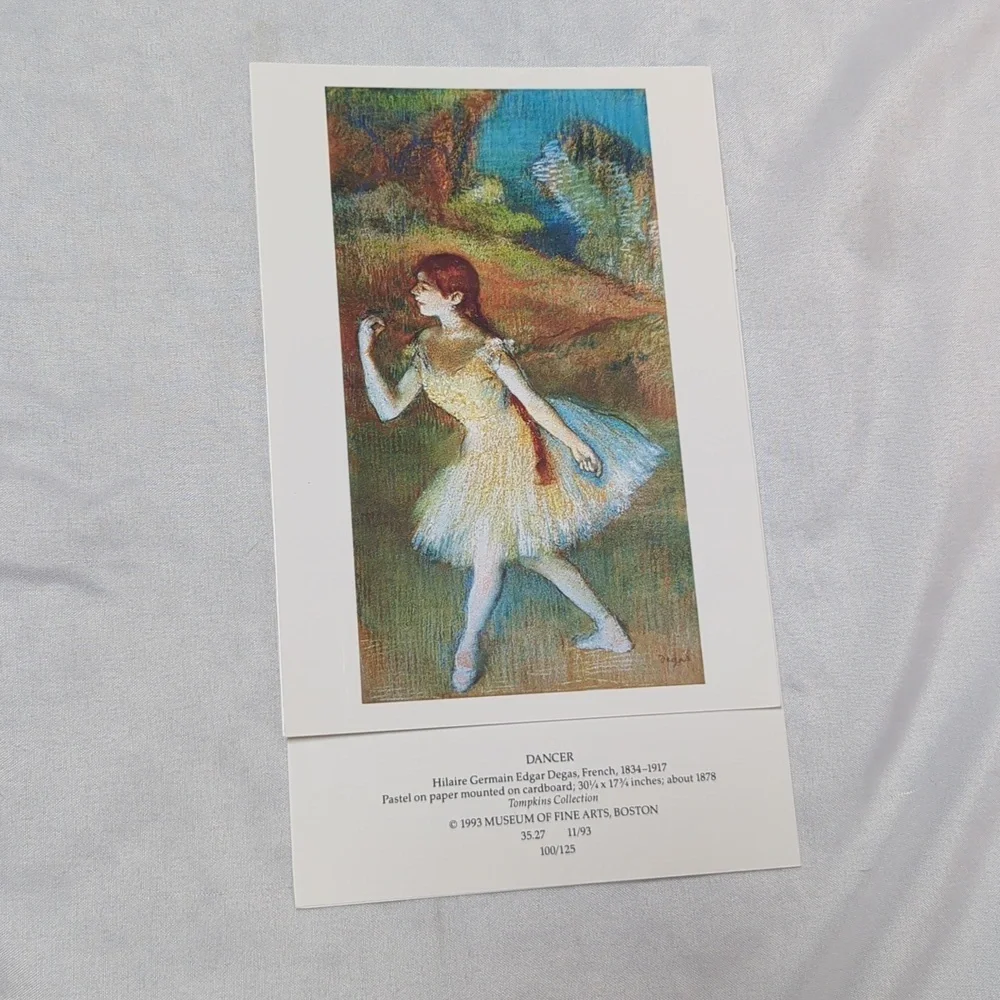 Vtg 93 Redheads Museum Of Fine Arts Boston Blank Note Cards USED 23 CARDS LEFT